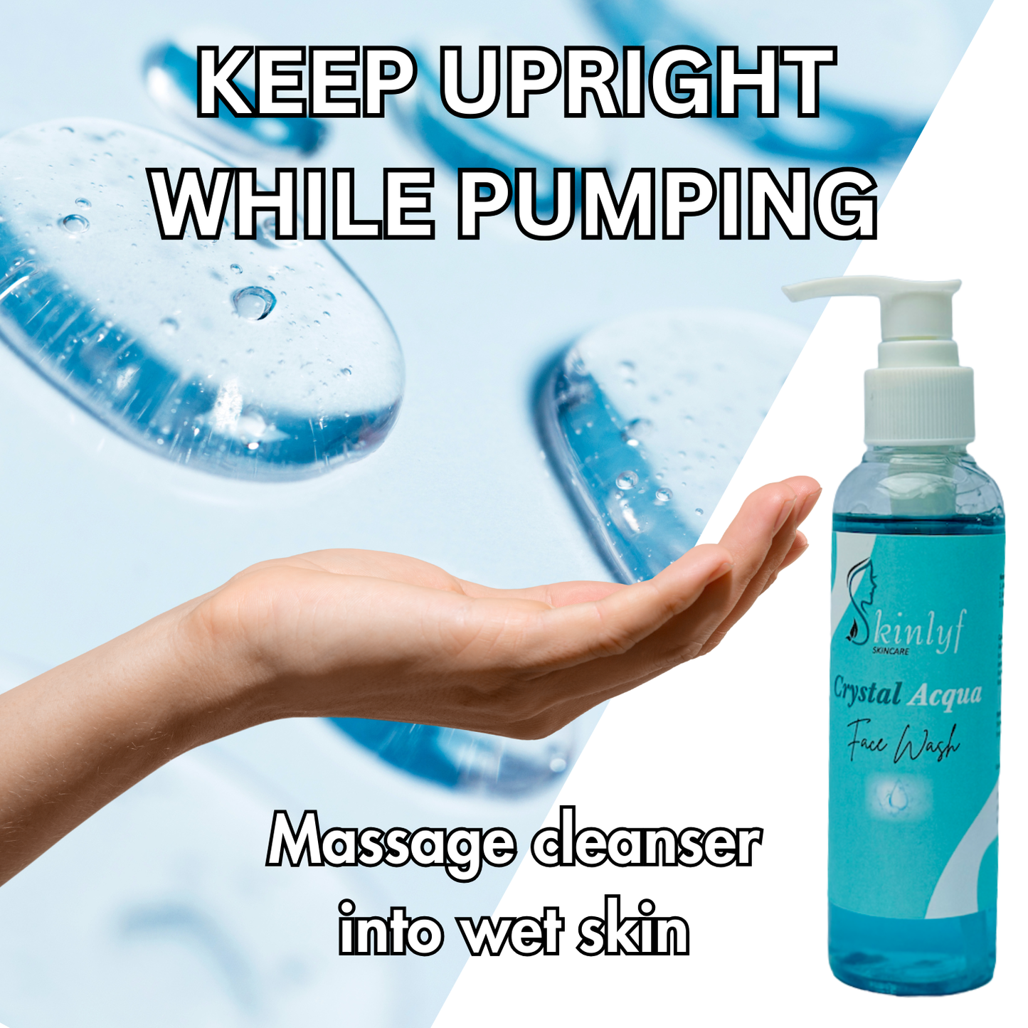 SkinLyf Crystal Aqua Face Wash